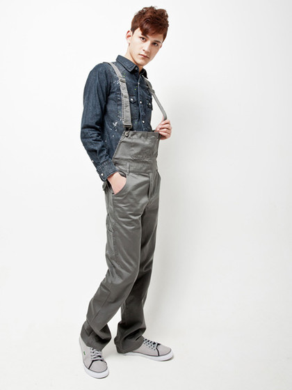 dickies 工装背带裤