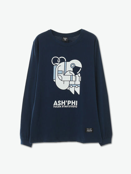 ASH'PHI|ASH'PHI|男款|T恤|ASH'PHI 女款飞船,宇航员 T恤