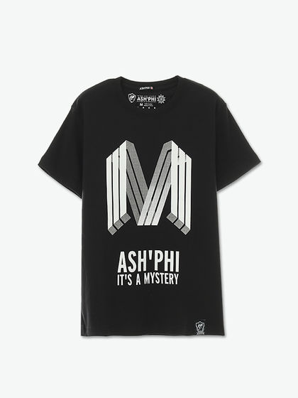 ASH'PHI|ASH'PHI|男款|T恤|ASH'PHI 女款 IT’S A MYSTERY 印花T恤