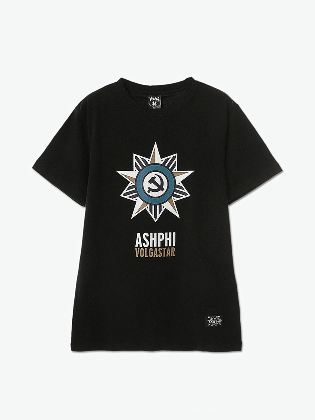 ASH'PHI|男|ASH'PHI 男款 伏尔加之星-组织者 印花T恤