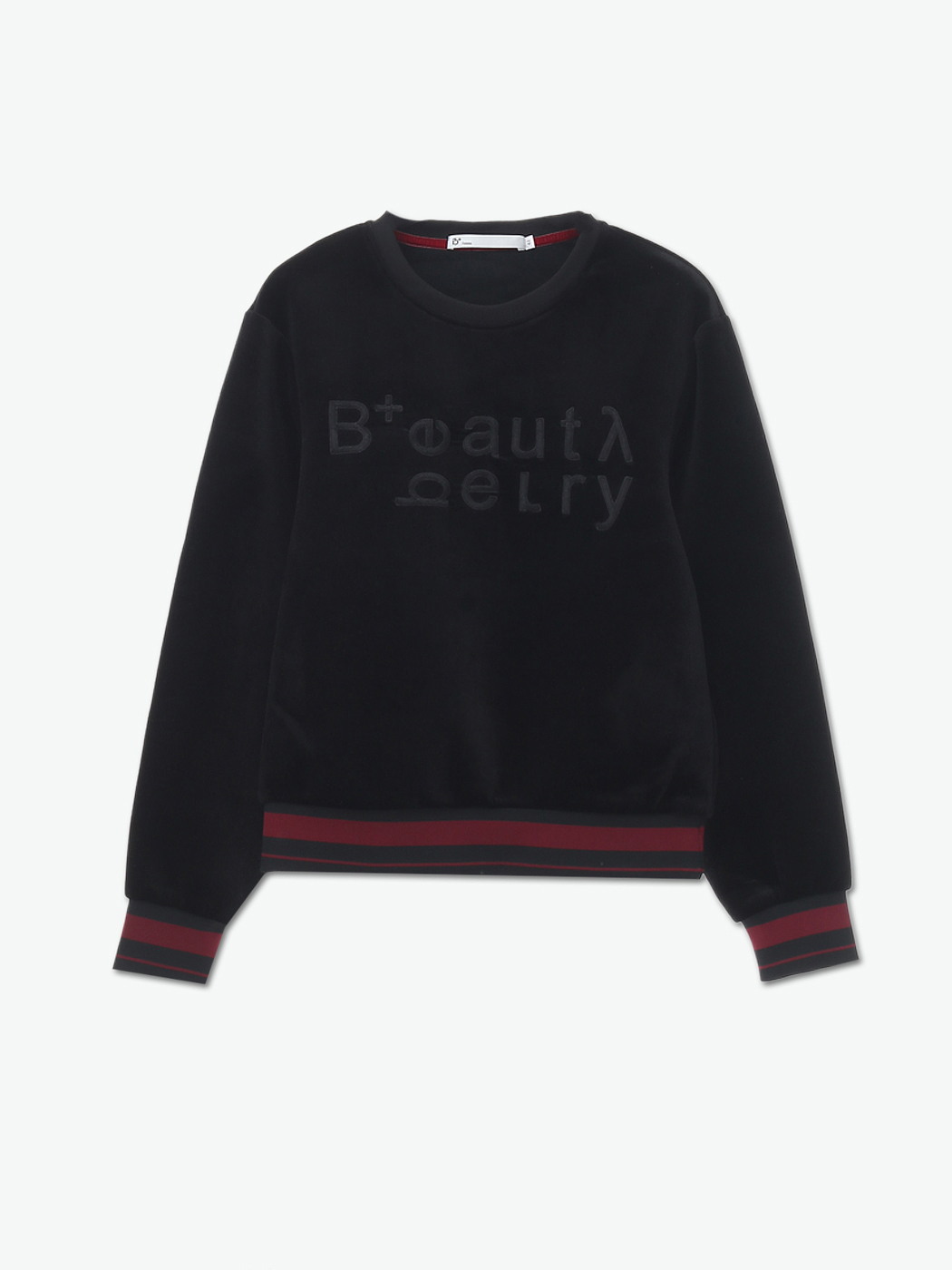 B+ by Beautyberry|女|B+ by Beautyberry 简约圆领套头卫衣
