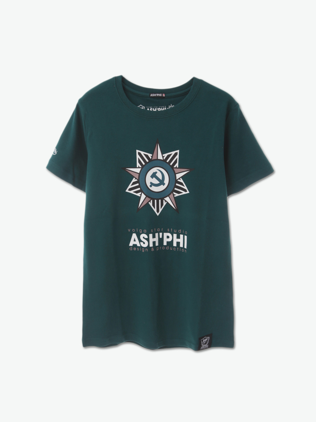 ASH'PHI|女|ASH'PHI 伏尔加之星印花T恤