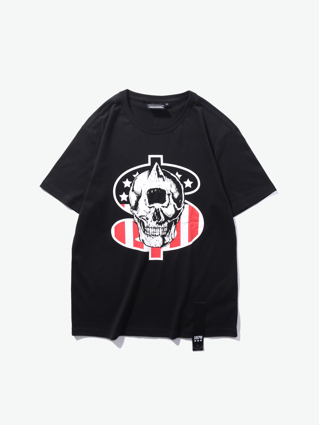 Mishka|男|短袖T恤|Mishka 男式短袖圆领印花T恤