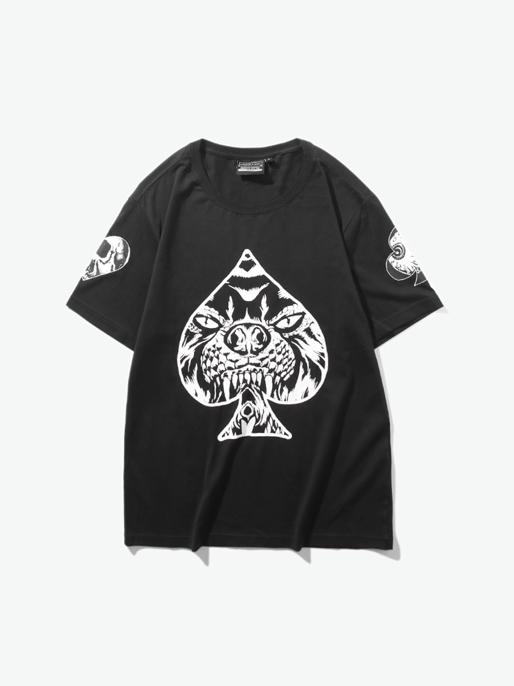 Mishka|男|短袖T恤|Mishka 男式短袖圆领印花T恤