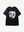 Mishka 图案印花短袖T恤 黑色