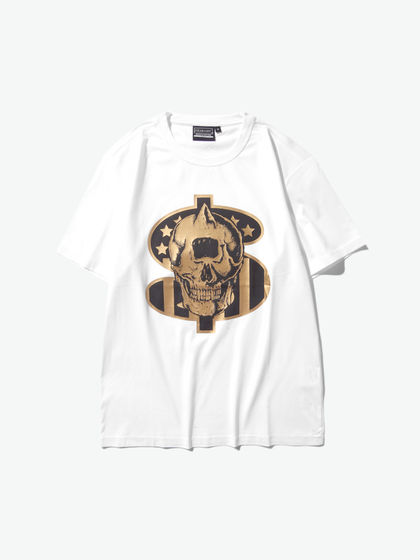 Mishka|男款|T恤|Mishka 骷髅印花圆领T恤