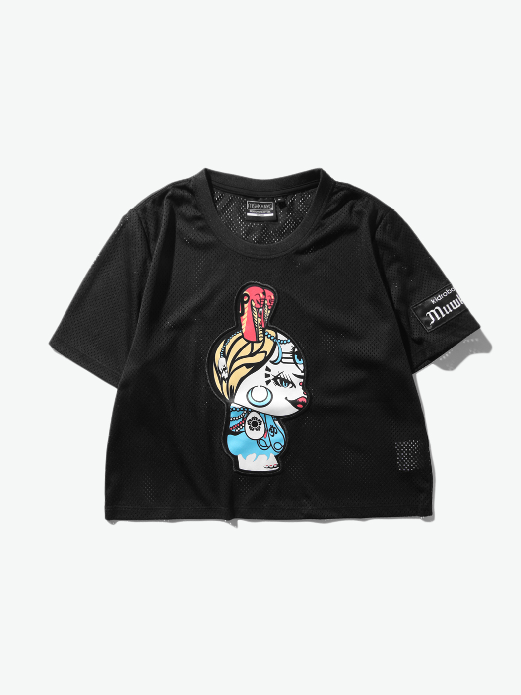 Mishka|女|Mishka 图案印花短袖T恤