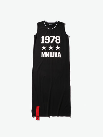 Mishka|男款|连衣裙|Mishka 长款无袖印花连衣裙