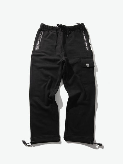 Mishka|男款|运动裤|Mishka 街头印花九分针织裤