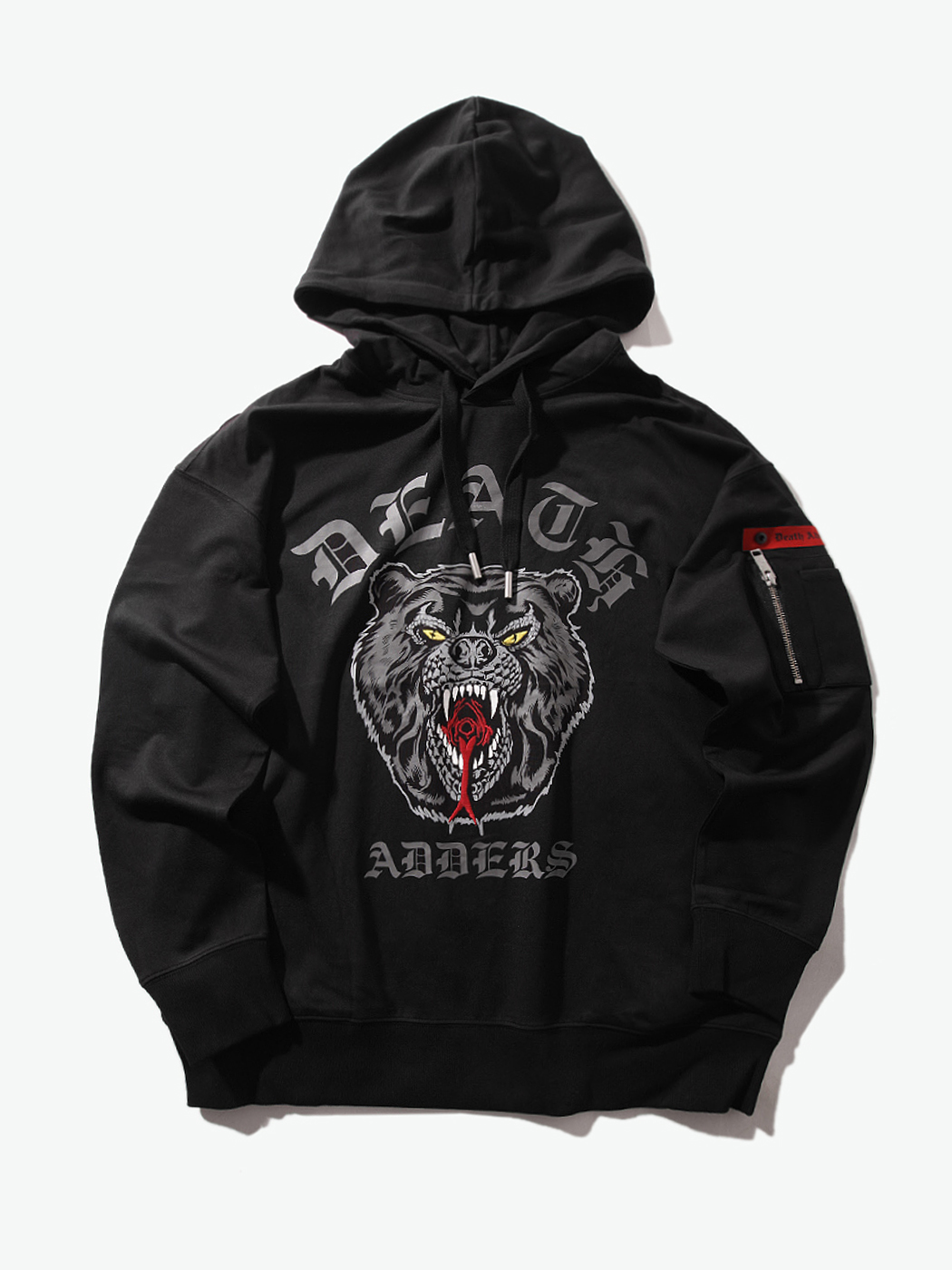 Mishka|男|Mishka 男款宽松绣花连帽卫衣
