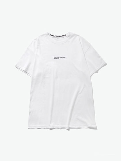 Fuck art,make tees|Fuck art,make tees|男款|T恤|F.A,M.T. “Make sense.”slogan短袖T恤