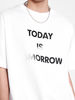 FMACM|FMACM|男款|T恤|FMACM “Today Is Tomorrow”slogan渐变效果印花短袖T恤