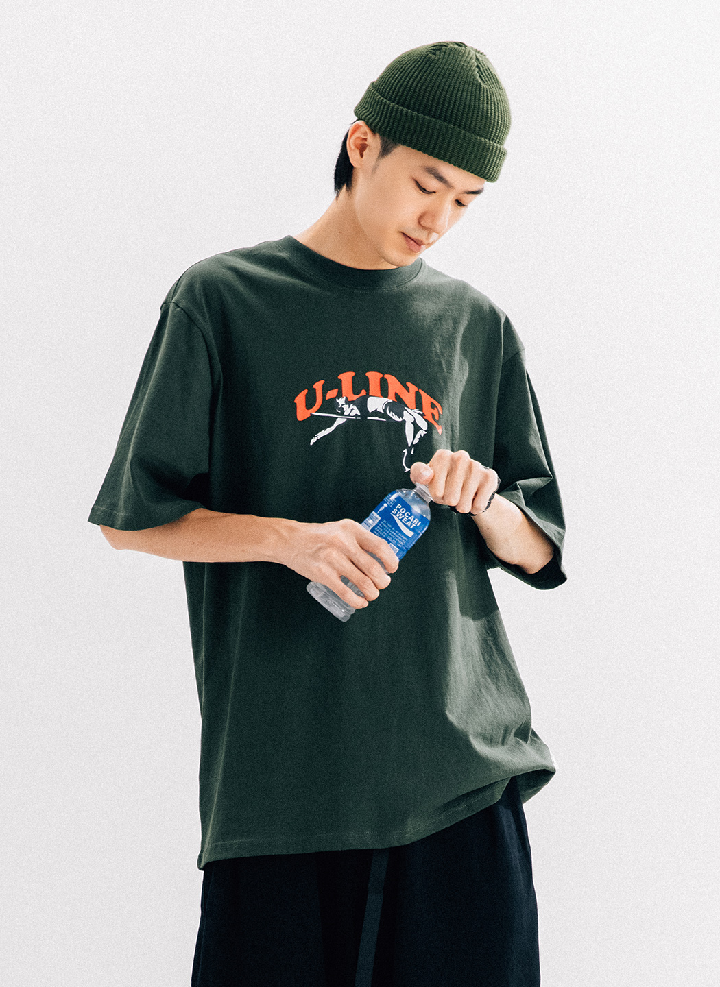 FLOAT|男|女|FLOAT ULINE 图案印花CityBoy短袖T恤