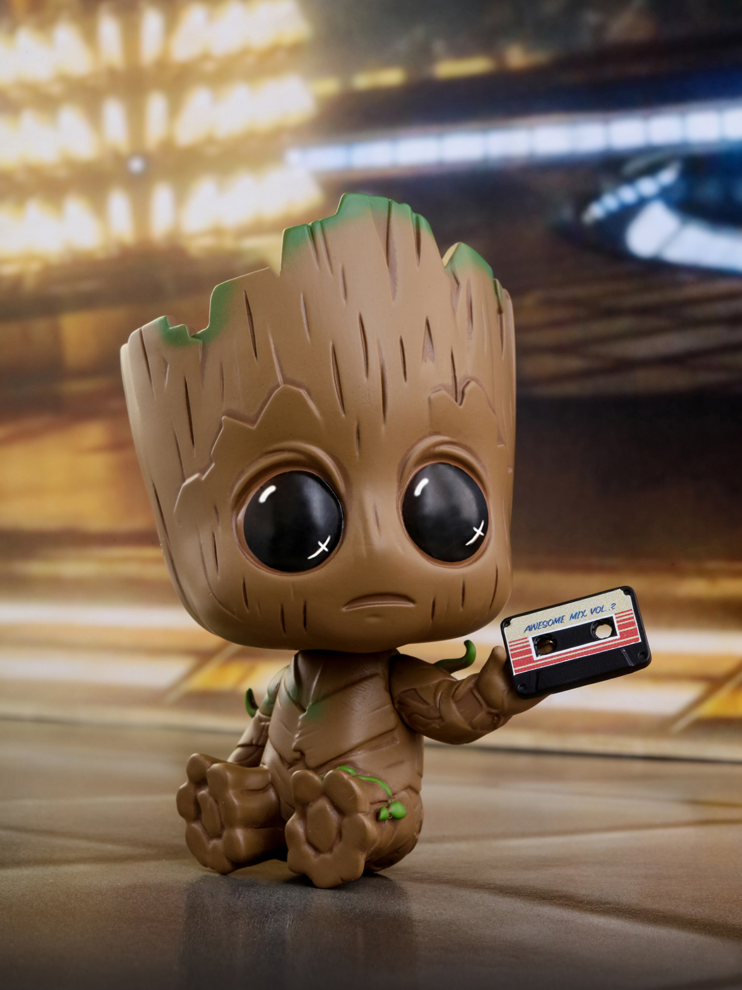 hot toys groot cosbaby bobble-head格魯特寶寶 cosb356