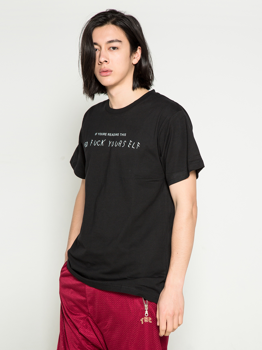 TSC CLOTHING|男|TSC CLOTHING 字母印花短袖T恤