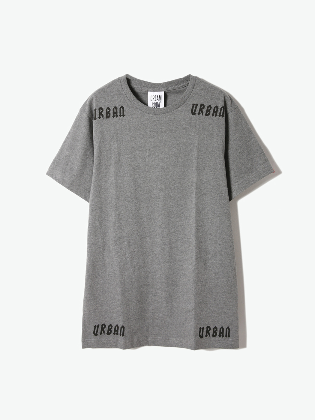 Creamsoda|男|Creamsoda 字母印花短袖T恤